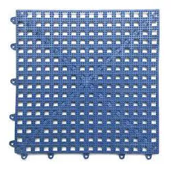Piso Modular Acqua Kap 30 x 30cm 6 Peças 160313 Azul Kapazi - Santec