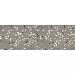 Tapete Antiderrapante Tropical Terrazo Cinza 43cm 0201TER01 ... - Santec