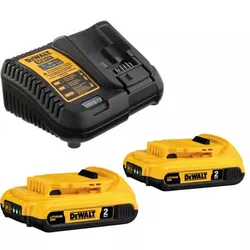 Kit Carregador com 2 baterias 20V 2Ah DCB203C2-BR - Santec