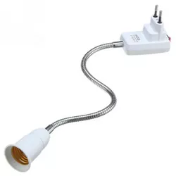 Soquete Flexível para Lâmpada com Adaptador BFH1008 40cm Bes... - Santec