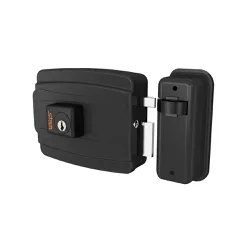 Fechadura Elétrica Preto Fosco 56327 Stam - Santec