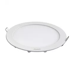 Painel de Led 12W Redondo de Embutir 6500K Avant - Santec