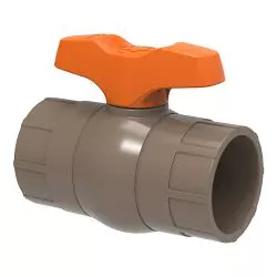 Registro Esfera Plástico Cola Compacto 50mm 27950345 Tigre - Santec