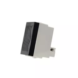 Módulo Cigarra Clean Preto Fosco Margirius - 127V - Santec