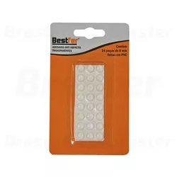 Gotas Adesivas de Silicone 8mm BFH1338 24pç Bestfer - Santec