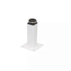 Pé para Móveis Quadrado 120mm Branco - 4 peças - Santec