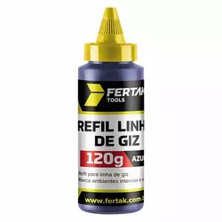 Refil Giz de Linha 120gr Azul 6941 Fertak - Santec