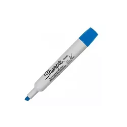 Marcador Industrial Ponta Chanfrada Azul 1789878 Sharpie - Santec