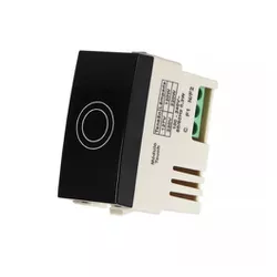 Modulo Interruptor Touch Simples 10A Preto 21860 Sleek Margi... - Santec