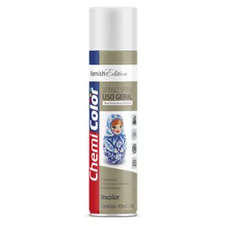 Tinta Spray Verniz Incolor 400ml Chemicolor - Santec