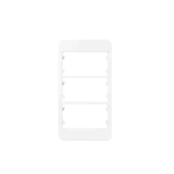 Placa para Condulete 3 Postos Sleek Branco 21844 Margirius - Santec