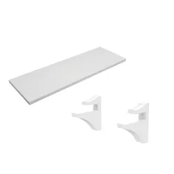 Prancha Branca 60 x 25cm com Suporte Brasforma - Santec