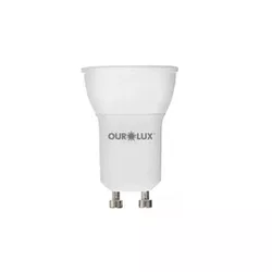 Lampada Led Mini Dicroica GU-10 4W 6500K Ourolux 20062 - Santec