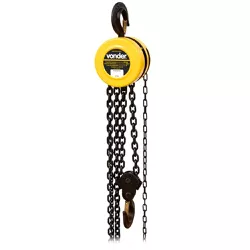 Talha Elevação Manual 3 Ton com 5 Metros 6143030050 Vonder - Santec