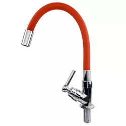 Torneira de Cozinha Gourmet Vermelha Flexivel de Mesa 411007 - Santec