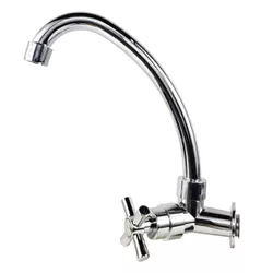 Torneira Cozinha de Parede ABS Cromado Bica Alta 431000 - Santec
