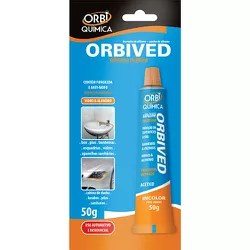 Adesivo Silicone Incolor 50gr 5542 Orbi - Santec