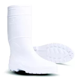 Bota Pvc Branca com Forro Cano Longo Innpro - Santec