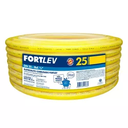 Eletroduto Corrugado Amarelo 1/2 pol Fortlev - Santec