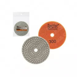 Disco Lixa Diamantado com Velcro 100mm GR-300 BFH2785 - Santec