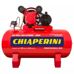 Compressor de Ar Red 10 Pcm 150L 2Hp Monofásico 19607 Chiape... - Santec