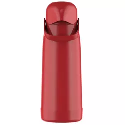 Garrafa Térmica Magic Pump 1L Vermelha 57212 Termolar - Santec