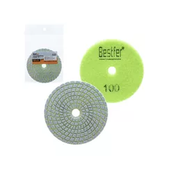 Disco Lixa Diamantado com Velcro 100mm GR-100 BFH3296 - Santec