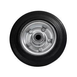 Roda de Borracha 312 com Rolamento A09732 - Santec