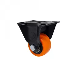 Rodizio Fixo Placa 158 Laranja A09110-F - Santec
