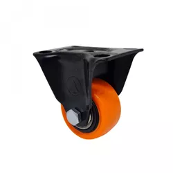 Rodizio Fixo Placa 210 Laranja A09120-F - Santec