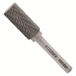 Lima Rotativa Cilindrica 10 x 20mm haste 6mm Vonder 43121020... - Santec