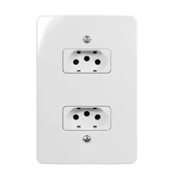 Conjunto 2 Tomadas 20A 2P+T Linha Renova Margirius - Santec