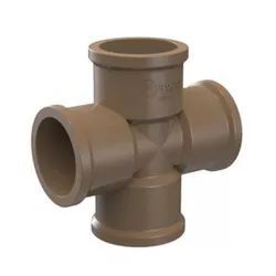 Cruzeta Soldável Marrom 50mm Tigre - Santec