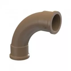 Curva Marrom Soldável 90º Graus 40mm Tigre - Santec