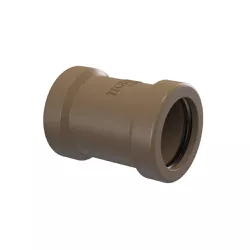 Luva Pvc Marrom de Correr 20mm Tigre - Santec