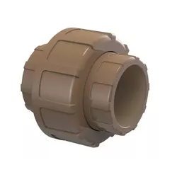 União Pvc Soldável Marrom 60mm Tigre - Santec