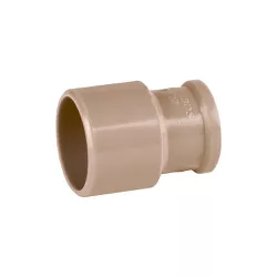Bucha De Redução Longa Marrom 50 x 25mm Plastubos - Santec