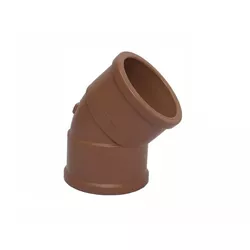 Joelho Pvc Marrom 45º Graus 40mm Plastubos - Santec