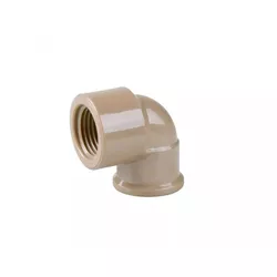 Joelho Pvc Marrom 90º Graus LR Soldável Com Rosca 25 x 1/2 P... - Santec