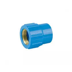 Luva LR Azul Com Bucha Latão 25 x 1/2 Plastubos - Santec