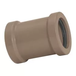 Luva Pvc Marrom De Correr 50mm Plastubos - Santec