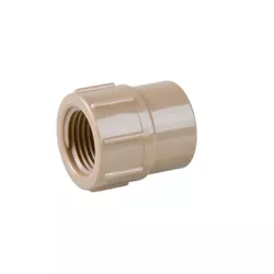 Luva Pvc Marrom LR Soldável Com Rosca 20 x 1/2 Plastubos - Santec