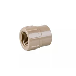 Luva Pvc Marrom LR Soldável Com Rosca 40 x 1.1/4 Plastubos - Santec