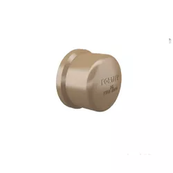 Cap Tampão Soldável Marrom 20mm (1/2) Fortlev - Santec
