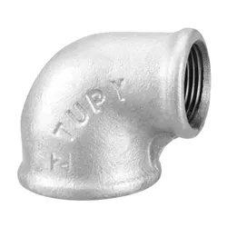 Cotovelo 90° Fêmea Galvanizado 1 x 1/2'' Tupy - Santec