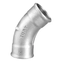 Curva 45° Galvanizada Fêmea 2'' Tupy - Santec