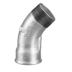 Curva 45° Galvanizada Macho Fêmea 3'' Tupy - Santec