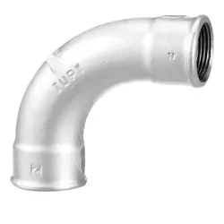 Curva 90° Galvanizada Fêmea 2'' - Tupy - Santec