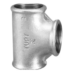 Te 90º Bsp Galvanizado 6'' - Tupy - Santec