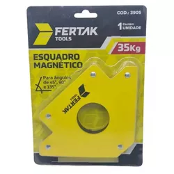 Esquadro Magnético para Solda 35kg Fertak 3905 - Santec